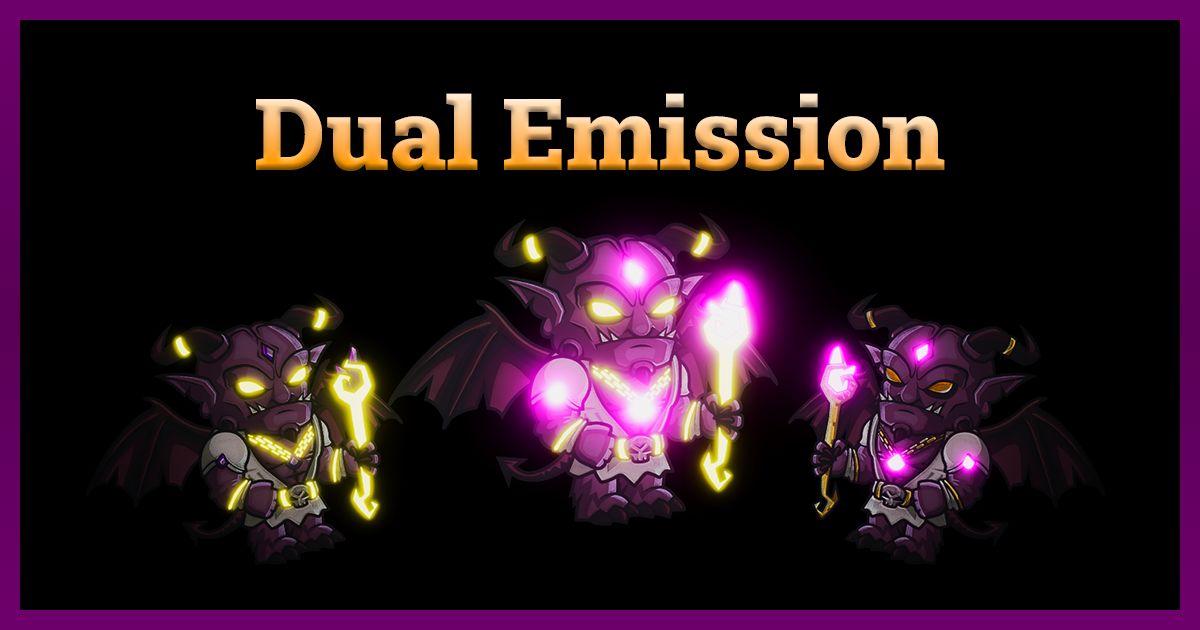Dual Emission Shader Showcase Image